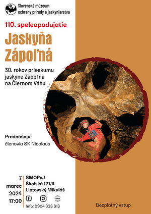 Read more about the article 110. Speleopodujatie – Jaskyňa Zápoľná