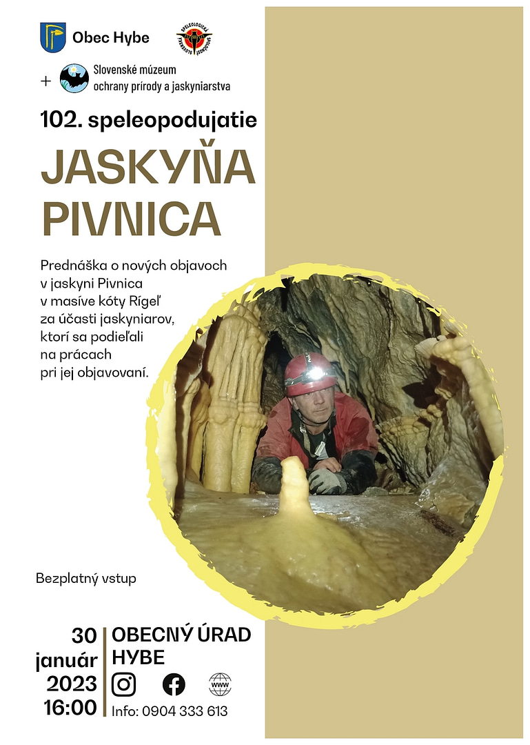 Read more about the article 102. Speleopodujatie – Jaskyňa Pivnica
