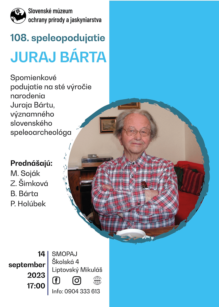 Read more about the article 108. Speleopodujatie – JURAJ BÁRTA